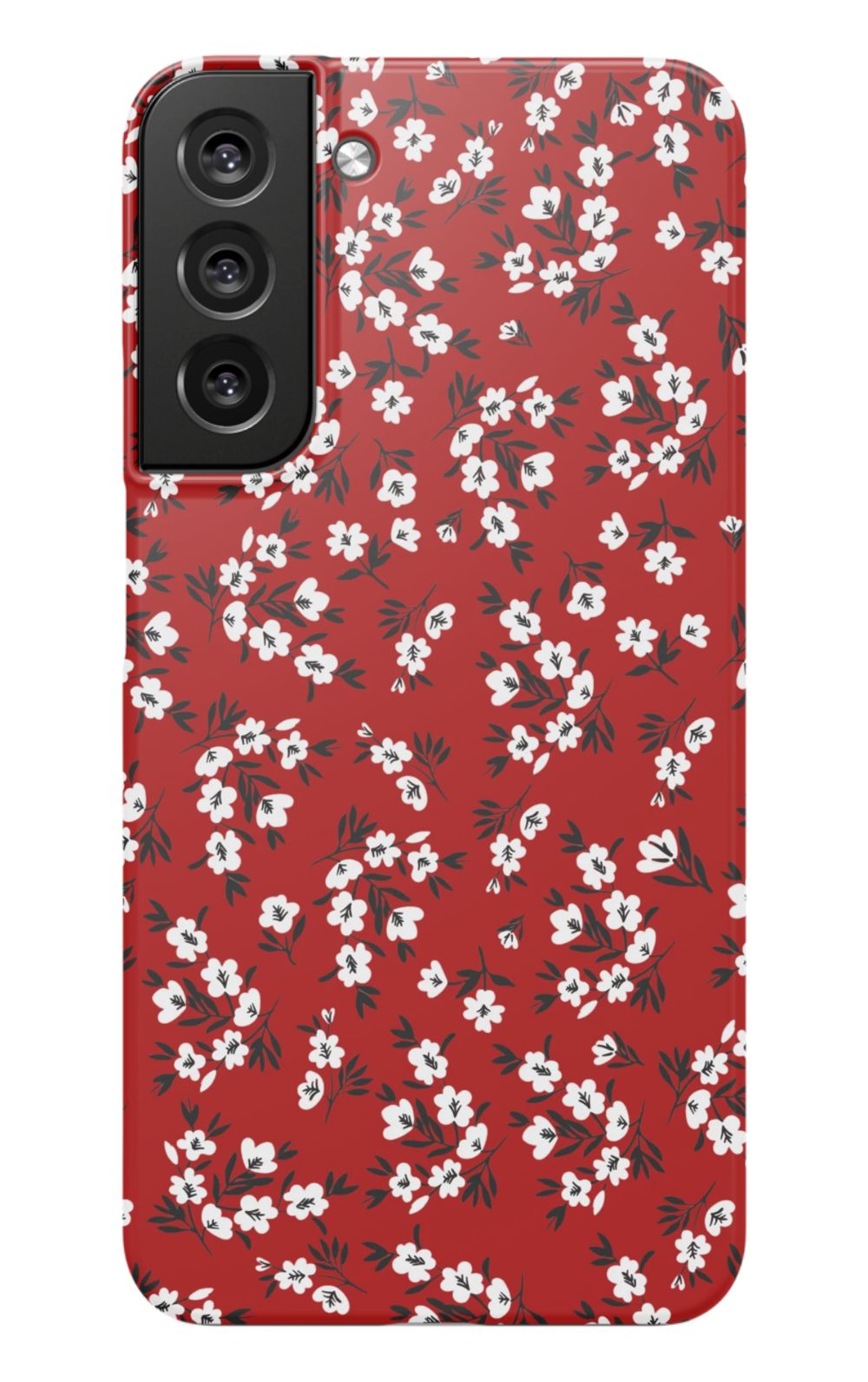 Red Blooming Phone Case - B7Cases